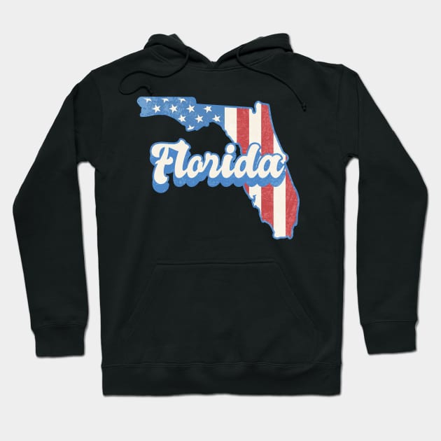 Patriotic Florida Hoodie by Justina Designs